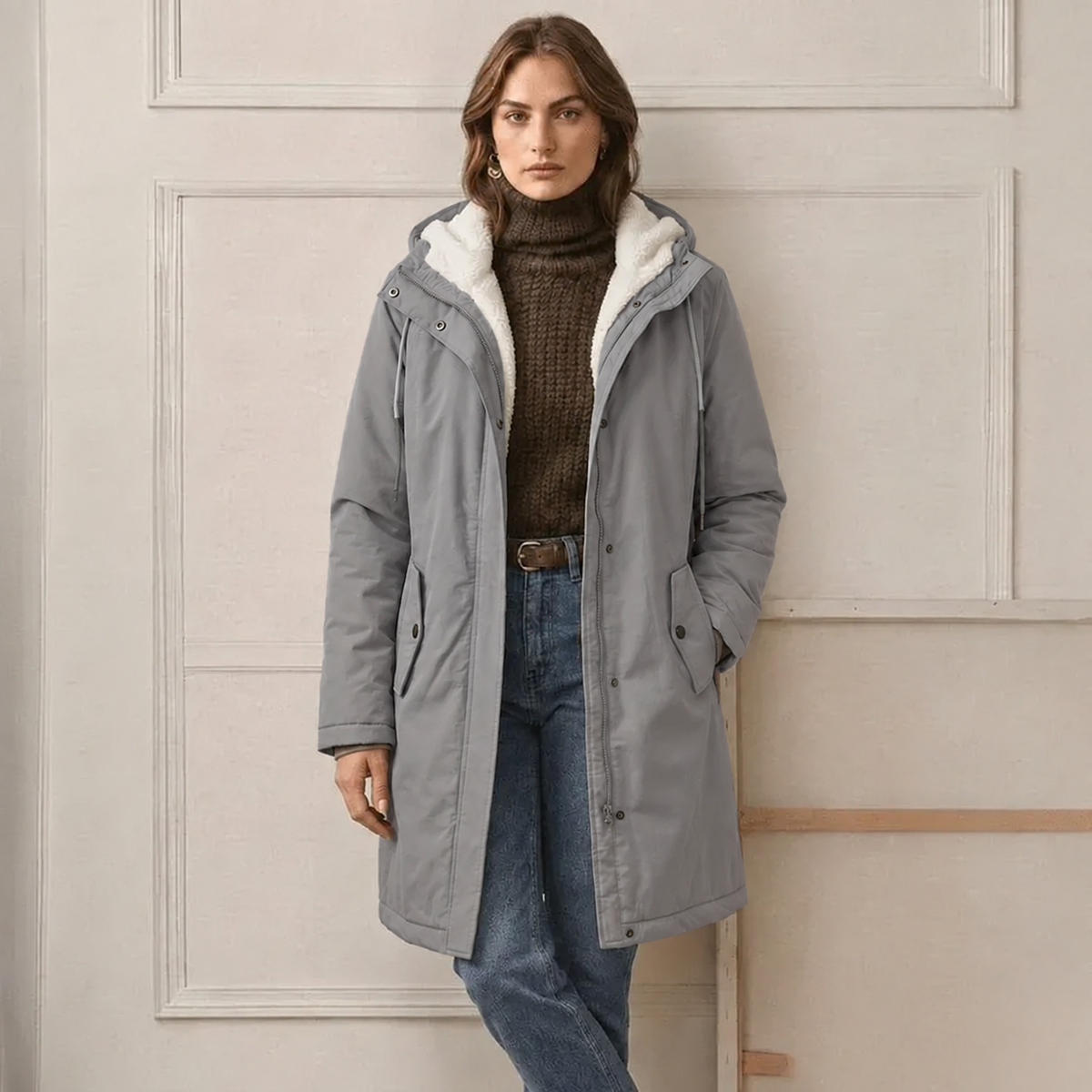 Marjorie | Veste chaude déperlante à capuche