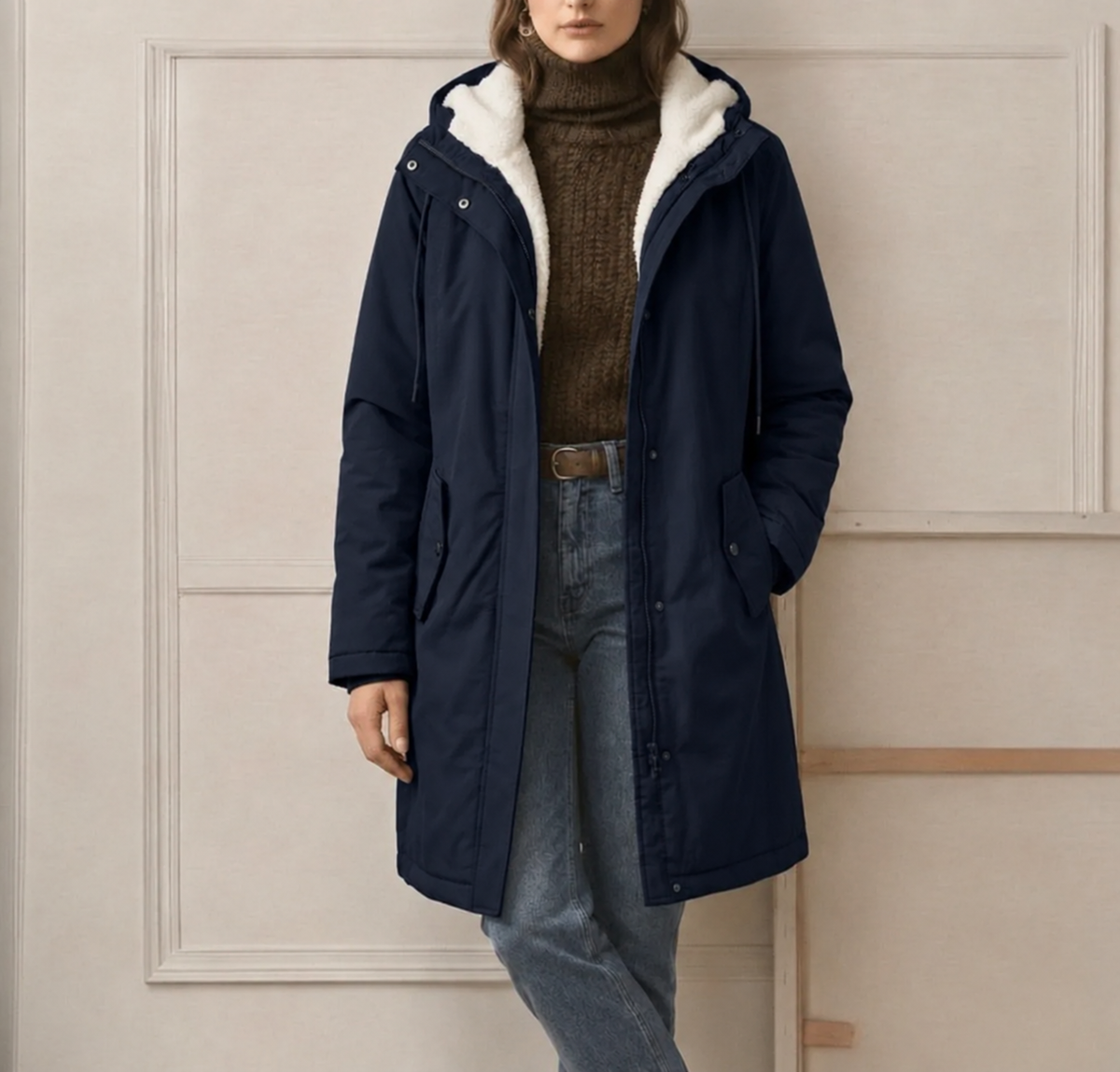 Marjorie | Veste chaude déperlante à capuche