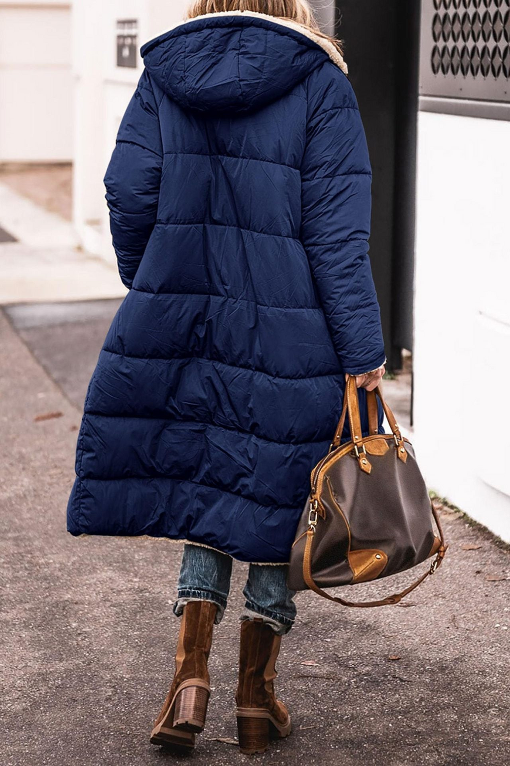 Carine | Manteau réversible élégant pour femme