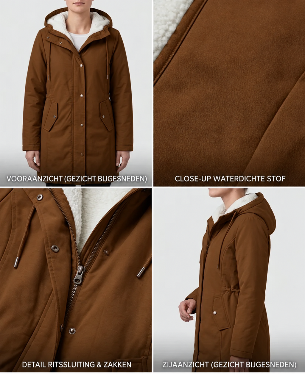 Marjorie | Veste chaude déperlante à capuche