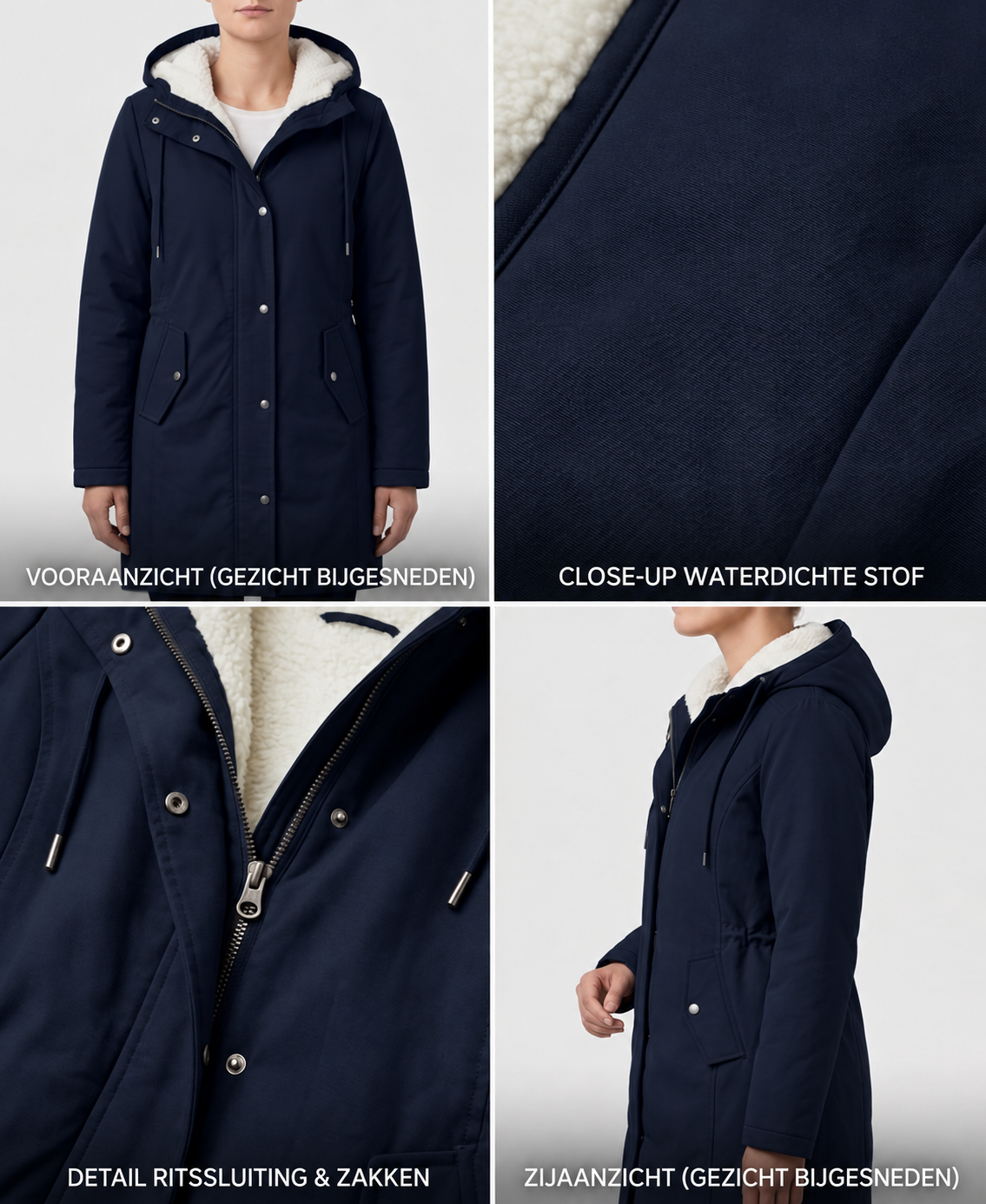 Marjorie | Veste chaude déperlante à capuche
