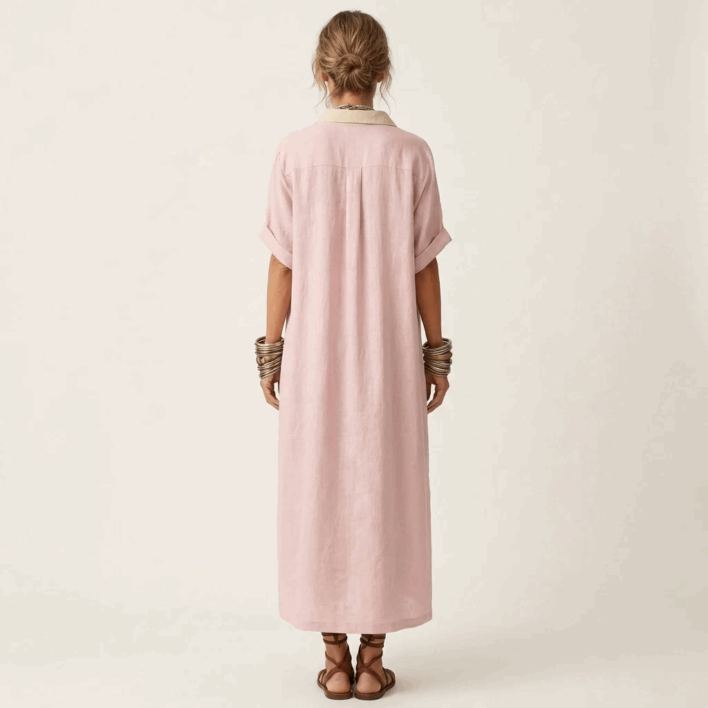 Brianda | Vestido camisero midi con botones