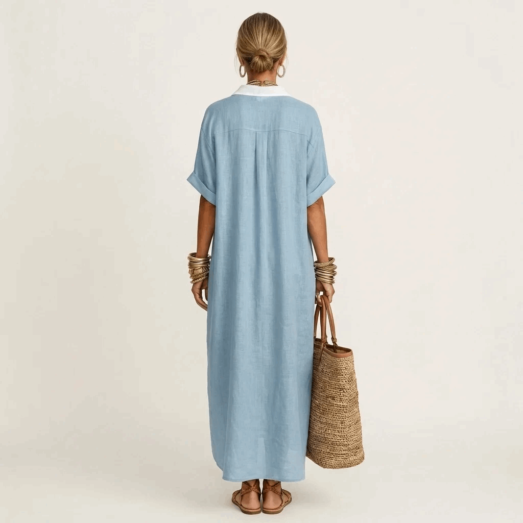 Brianda | Vestido camisero midi con botones