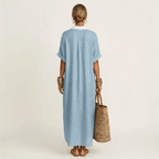 Brianda | Vestido camisero midi con botones