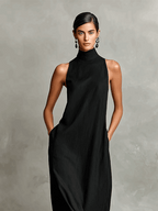 Teresa | Vestido fluido de silueta envolvente