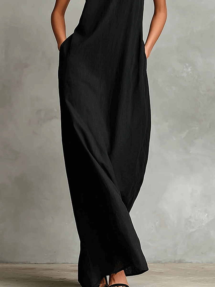 Teresa | Vestido fluido de silueta envolvente
