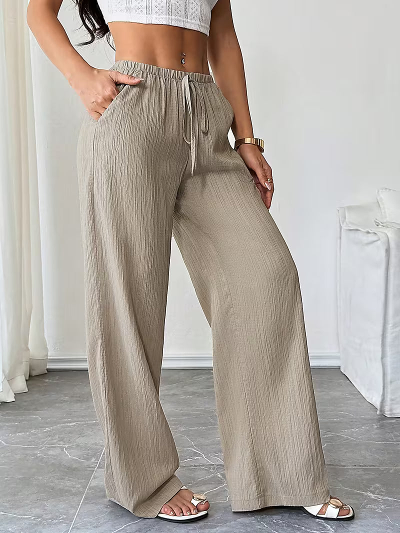 Bérengère | Pantalon de Lin Habillé