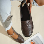 Blandine | Mocassins confort à détail nœud