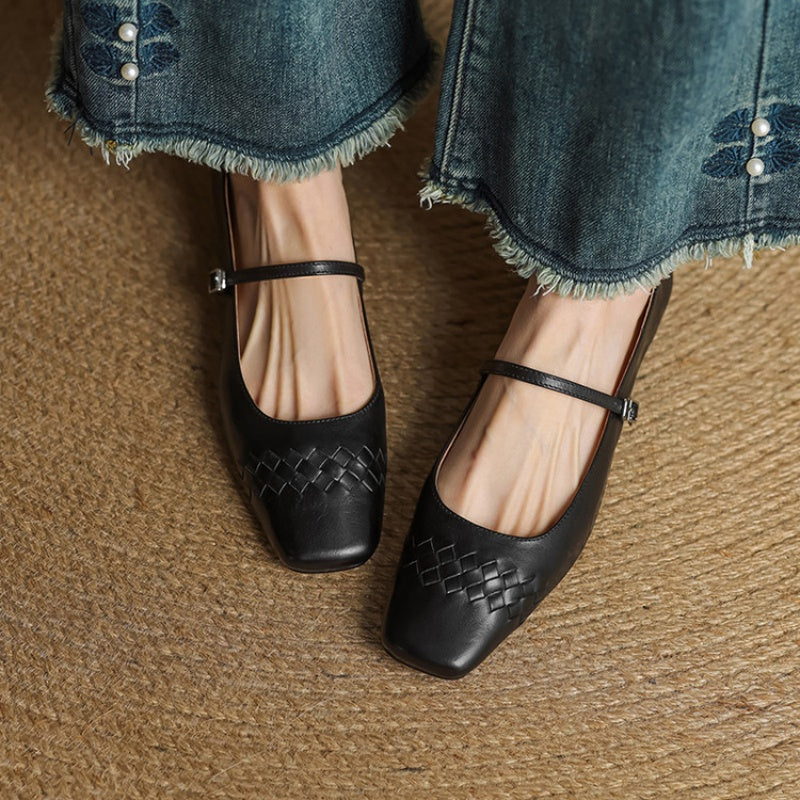 Iris | Babies Mary Jane à bout carré