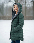 Georgine | Manteau doudoune avec doublure polaire