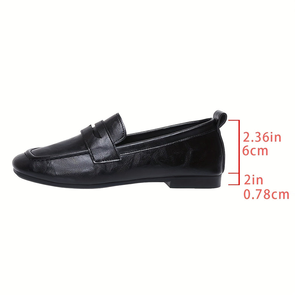 Constance | Mocassins penny à bout carré