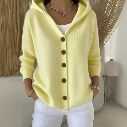 Rosalie | Cardigan à capuche