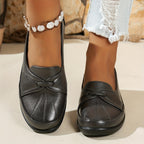 Blandine | Mocassins confort à détail nœud
