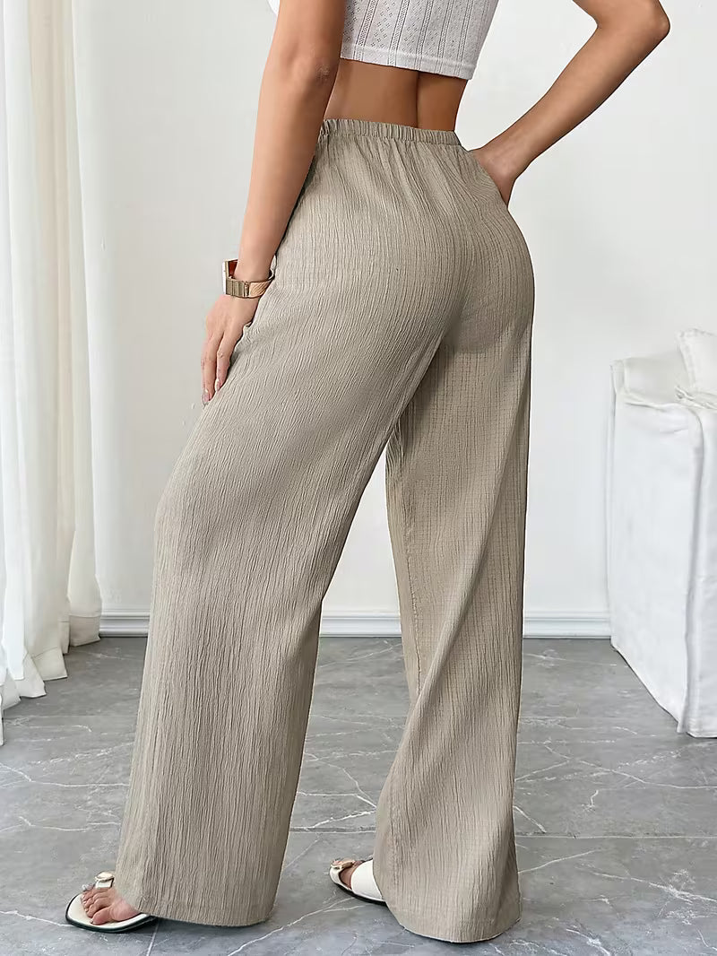Bérengère | Pantalon de Lin Habillé