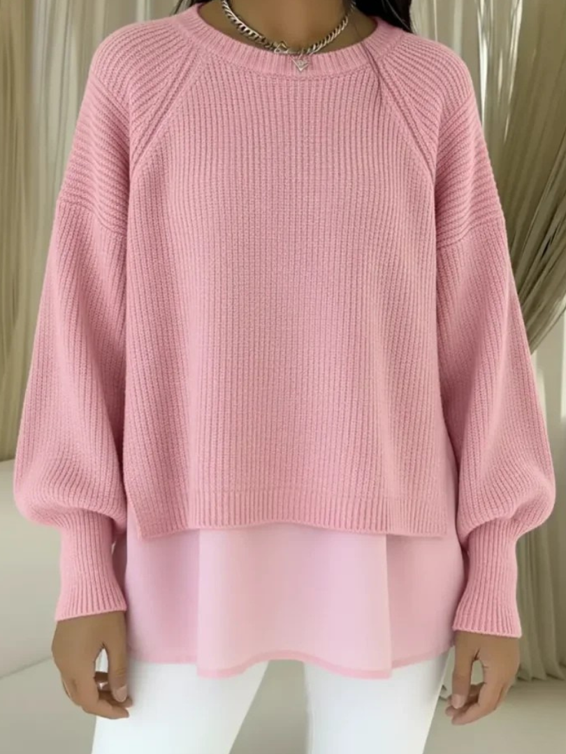 Grâce | Pull effet deux pièces
