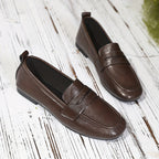 Constance | Mocassins penny à bout carré