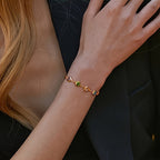 Anaïs - Bracelet unique en forme de cœur