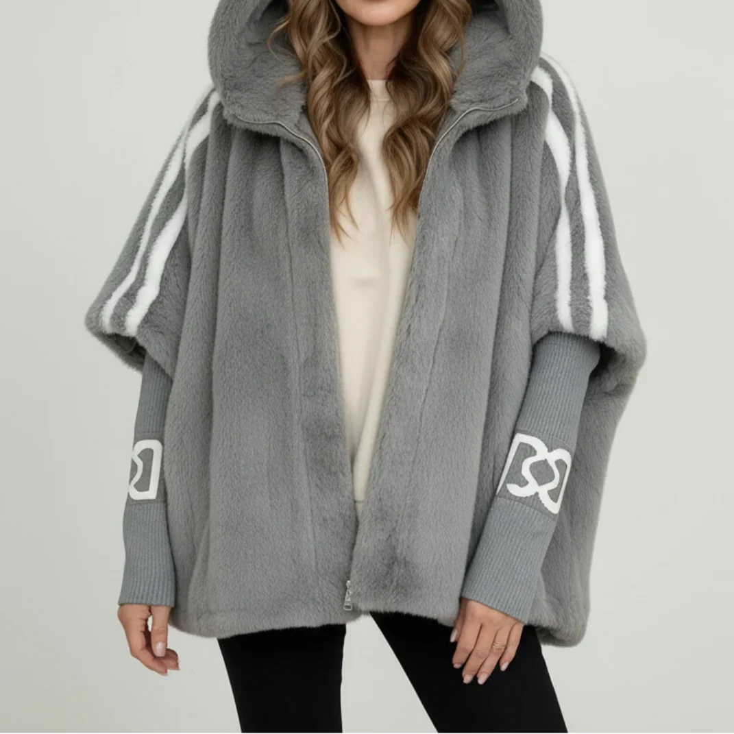 Jeannette™ | Manteau d’hiver élégant en fausse fourrure