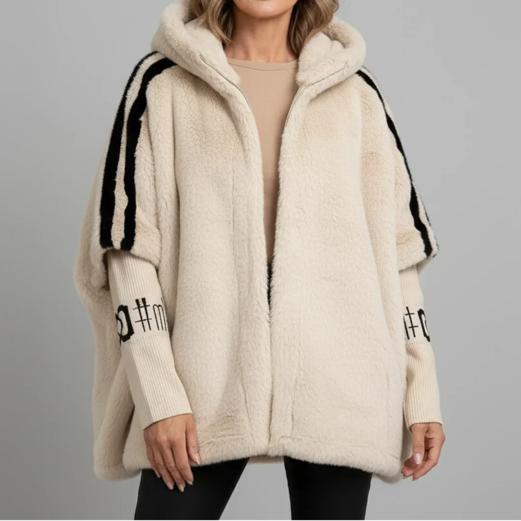 Jeannette™ | Manteau d’hiver élégant en fausse fourrure