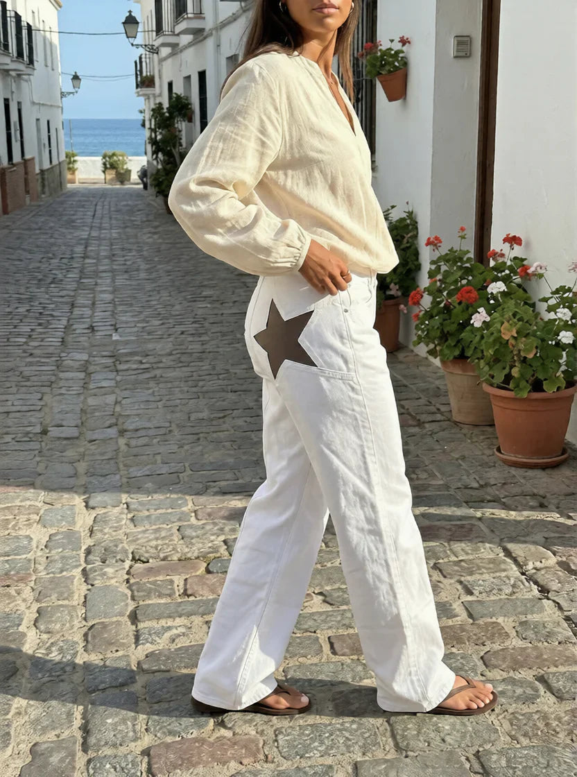 Pantalon flare Estrella