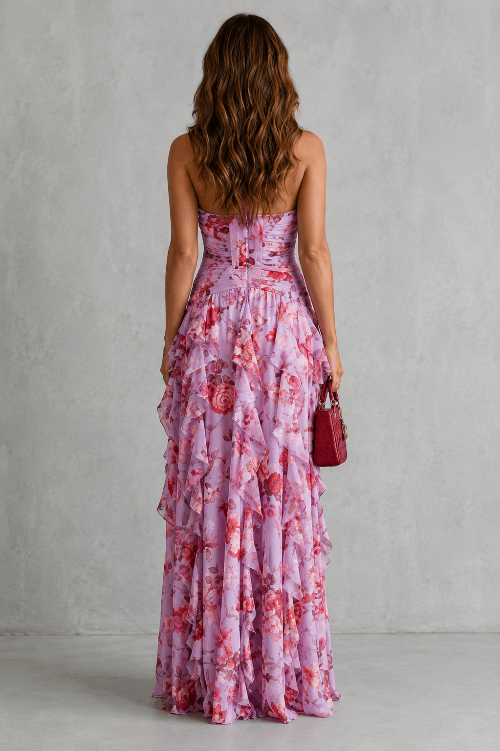 Indara | Vestido Romántico de rosas