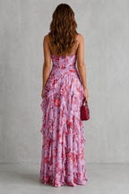 Indara | Vestido Romántico de rosas