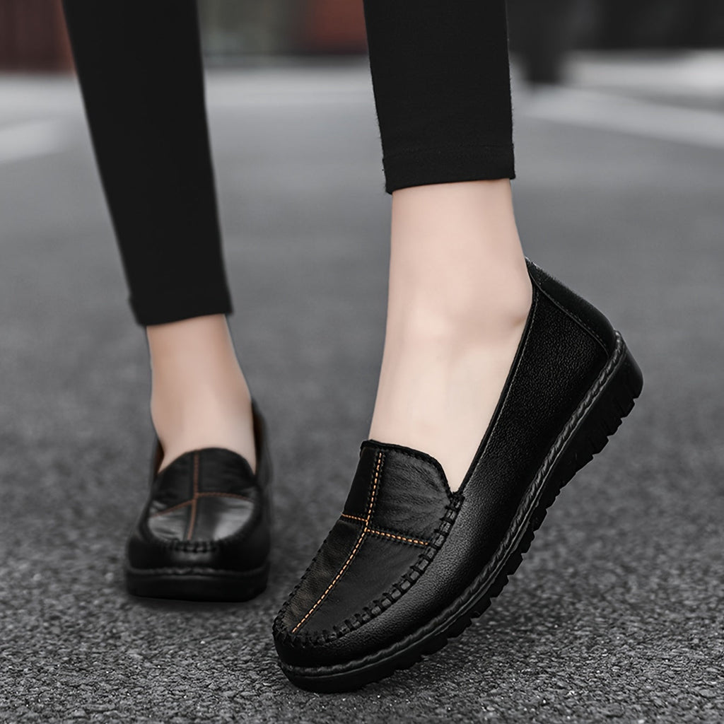 Estelle | Mocassins confort surpiqués