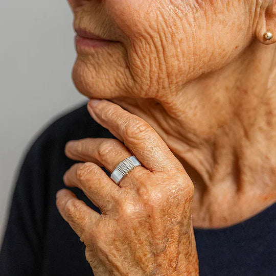 Bague bohème fils dorés