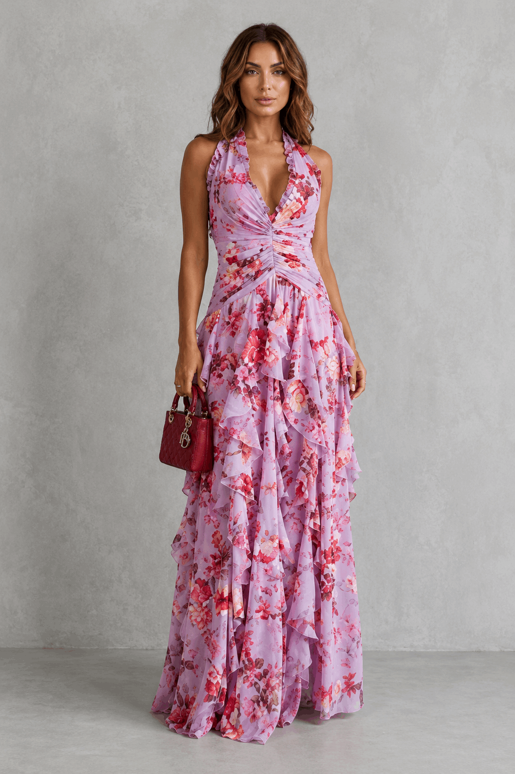 Indara | Vestido Romántico de rosas