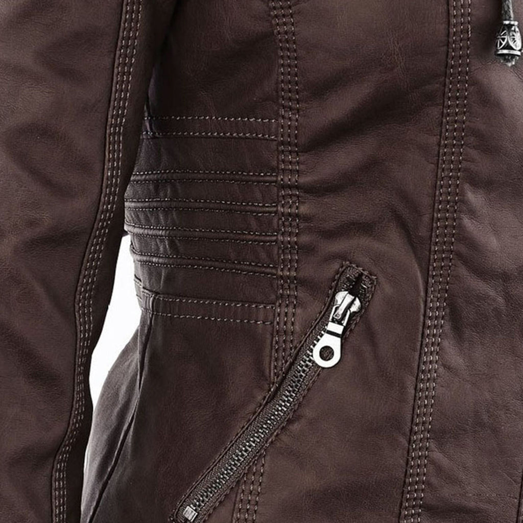 Flavie | Veste en cuir résistante et élégante