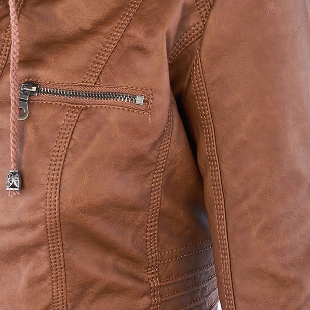Flavie | Veste en cuir résistante et élégante