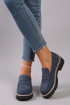 Colette | Mocassins à Plateau Style Collège