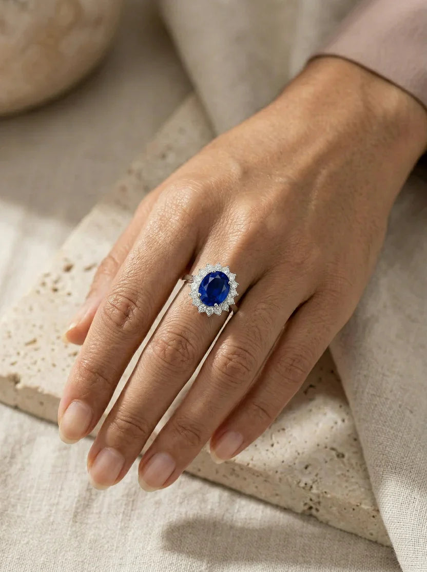 Bague saphir Diana
