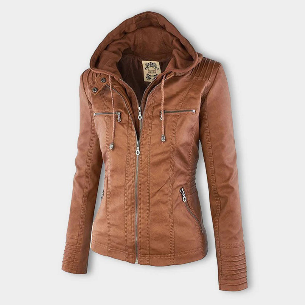Flavie | Veste en cuir résistante et élégante