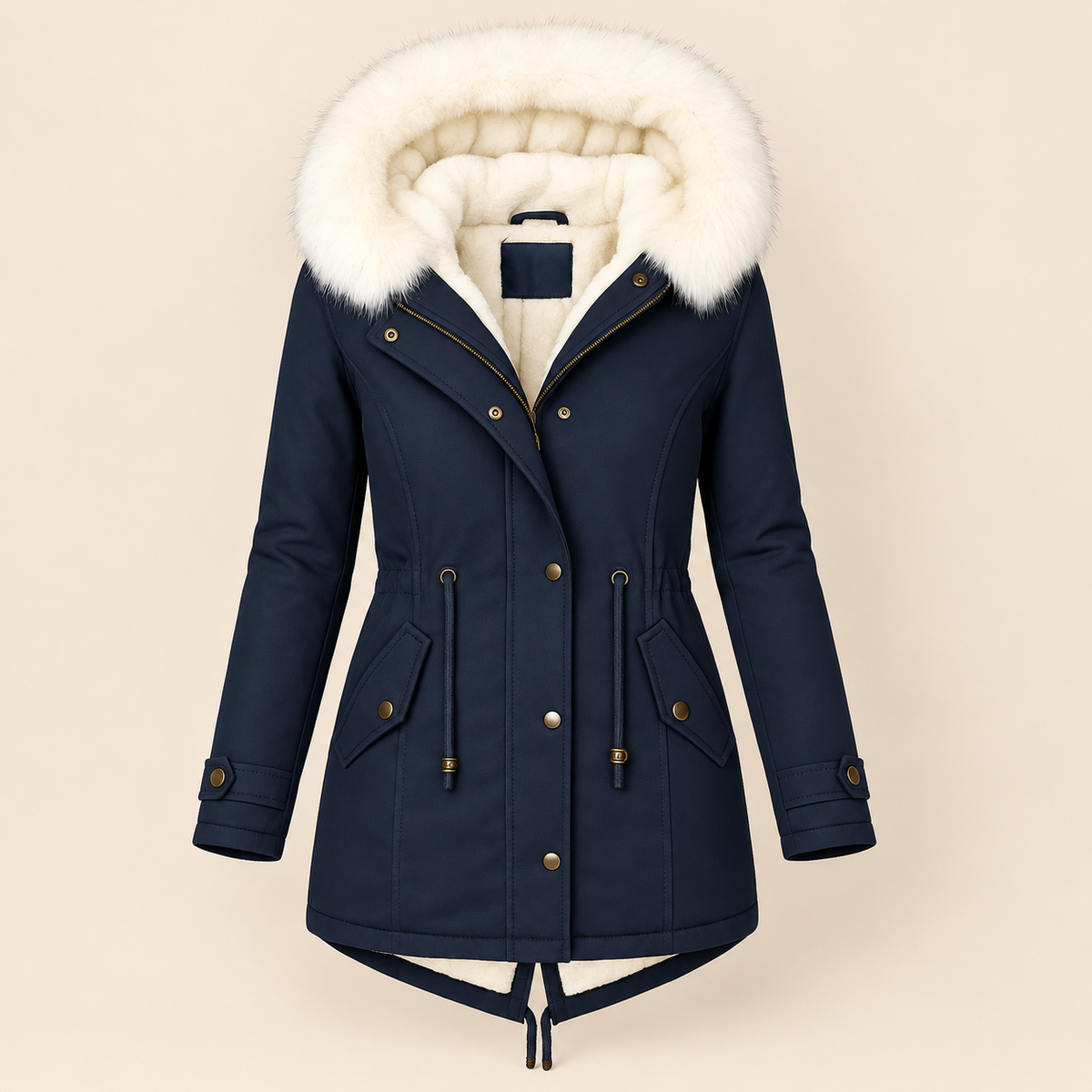 Albane | Longue parka d’hiver élégante