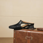 Jacinthe | Mules en cuir véritable