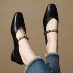 Armelle | Ballerines en cuir véritable