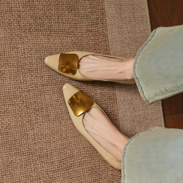 Honorine | Ballerines en cuir véritable