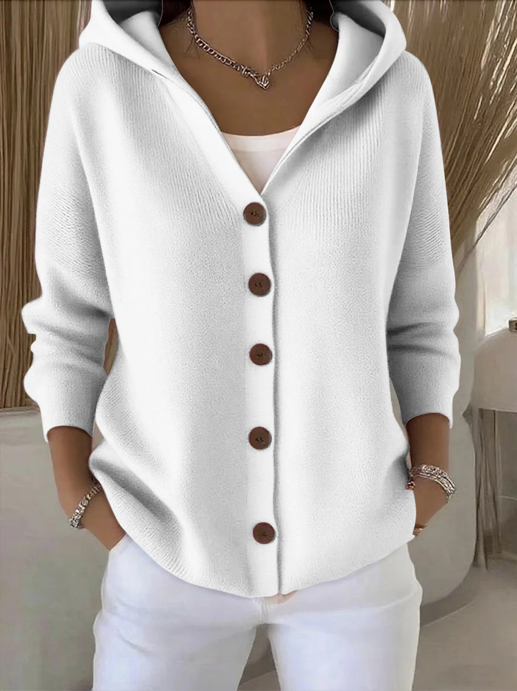 Rosalie | Cardigan à capuche