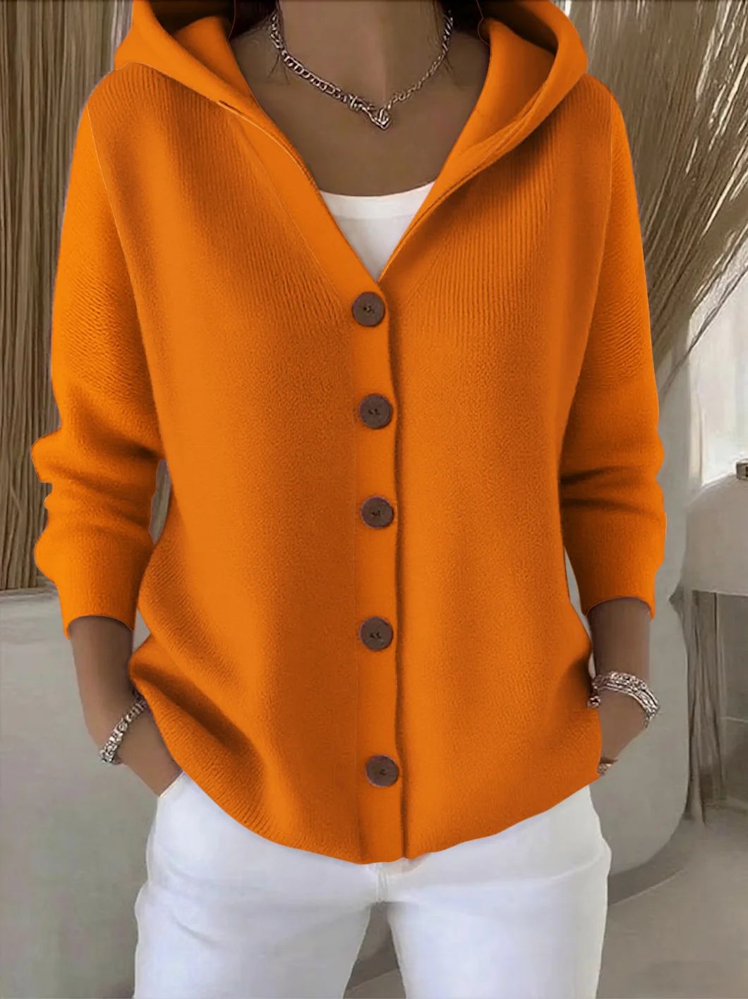 Rosalie | Cardigan à capuche