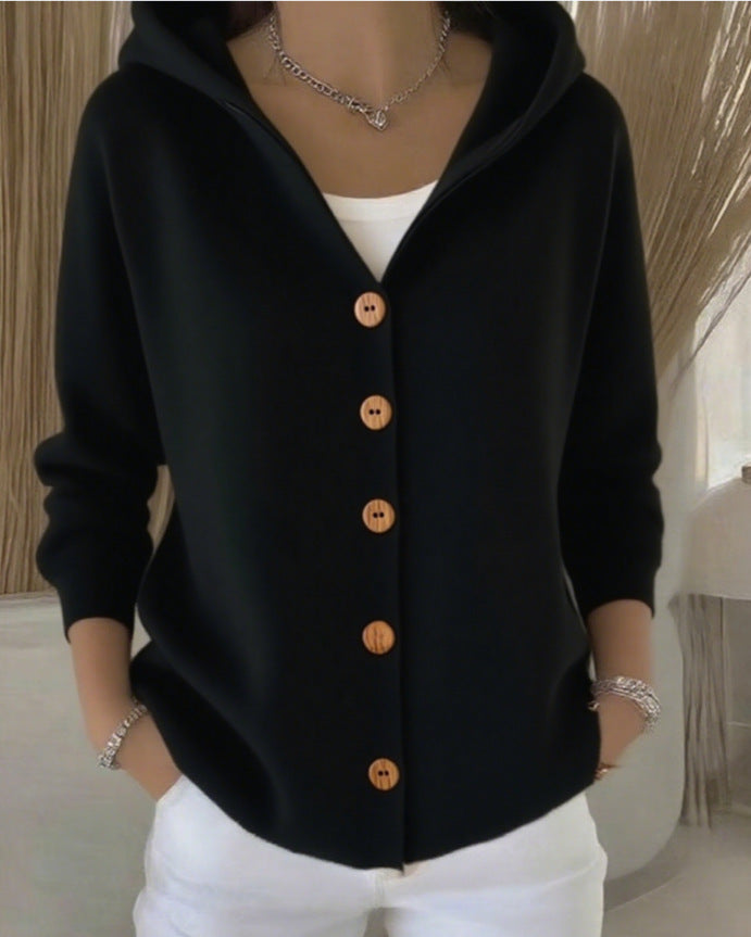 Rosalie | Cardigan à capuche