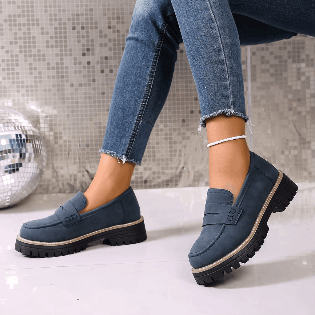 Colette | Mocassins à Plateau Style Collège
