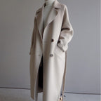 Michelle™ | Long manteau élégant en laine pour femme