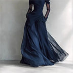Éléonore | Robe longue épaules dénudées
