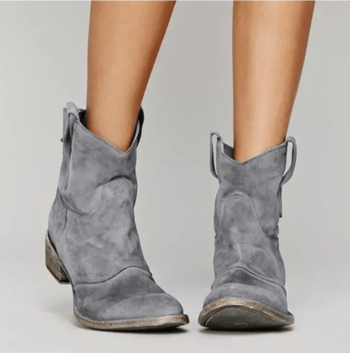 Yvette | Bottines western à surpiqûres et ligne sculpturale épurée