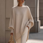 Georgette | Pull oversize en maille à col rond