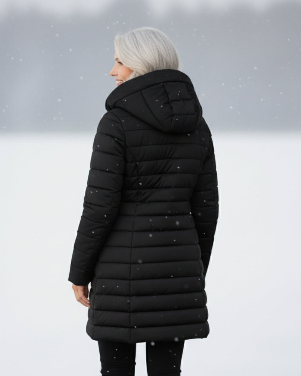 Georgine | Manteau doudoune avec doublure polaire