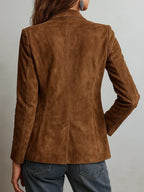 Christine | Blazer vintage marron