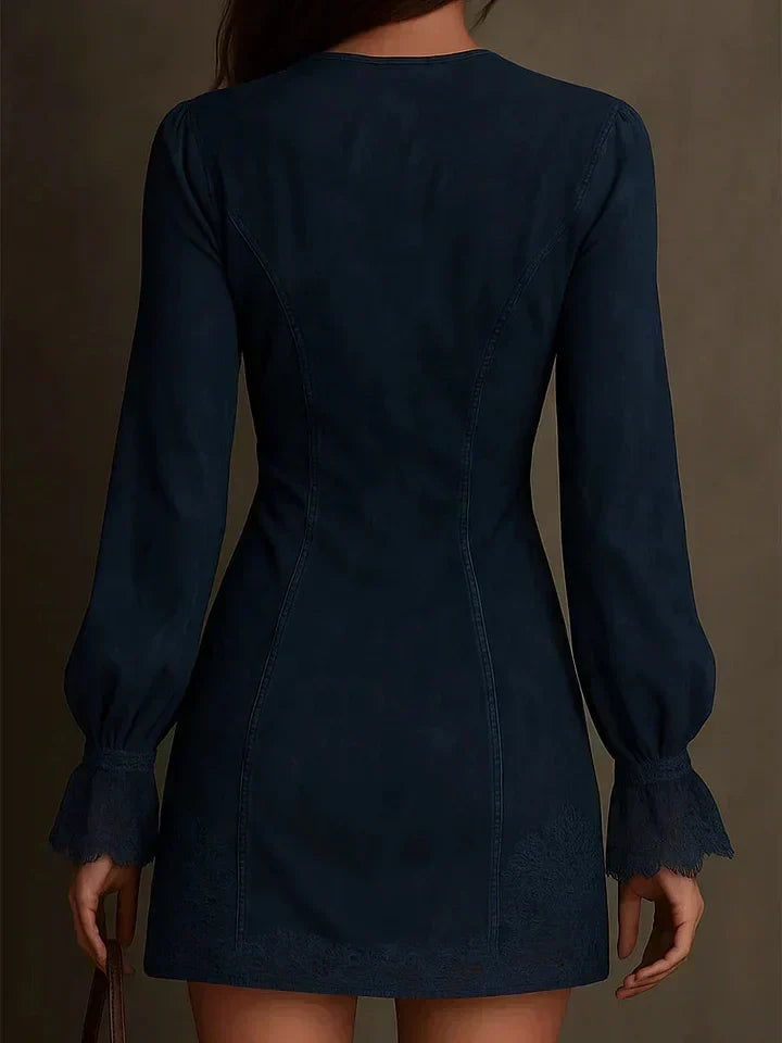 Clémence | Mini-robe en daim