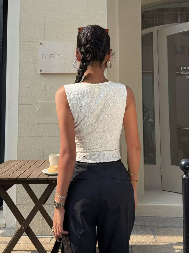 Cassiopée | Blouse Blanche Dominante